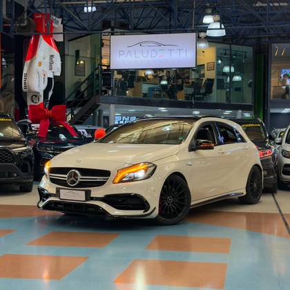 MERCEDES-BENZ A 45 AMG 2.0 16V TURBO GASOLINA 4P AUTOMATIZADO MERCEDES-BENZ A 45 AMG 2.0 16V TURBO GASOLINA 4P AUTOMATIZADO